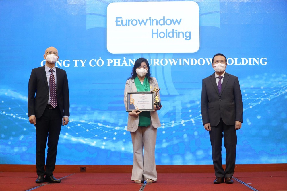 Eurowindow Holding – TOP 100 Thương hiệu Mạnh Việt Nam năm 2020 – 2021